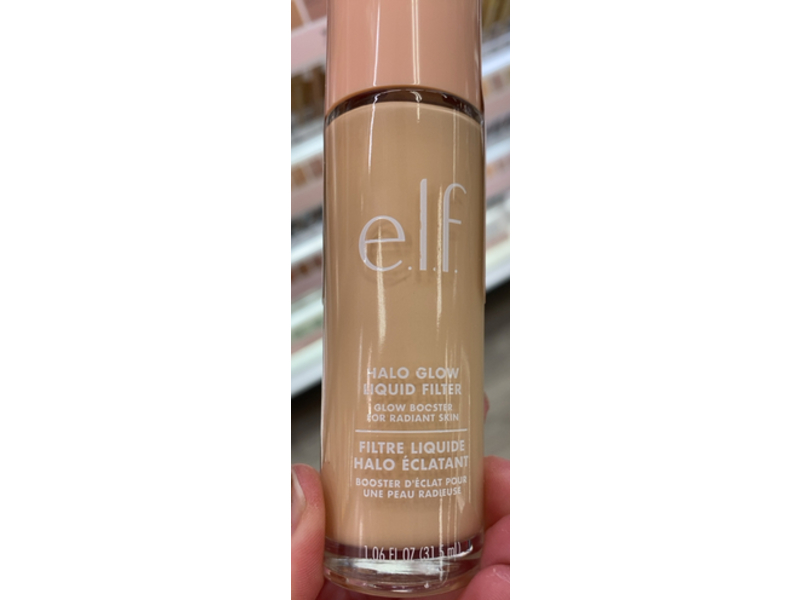 e.l.f. Halo Glow Liquid Filter, 0 Fair, 1.06 fl oz/31.5 mL