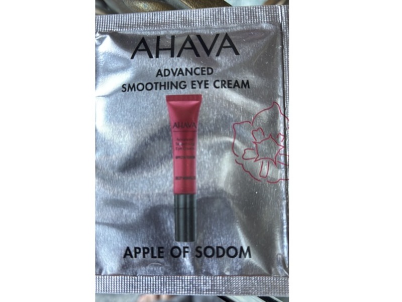 Ahava Advanced Smoothing Eye Cream, 0.1 fl oz/3 mL