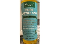 Yoken Pure Castile Soap, Unscented Mild, 33.8 fl oz/1000 mL - Image 3