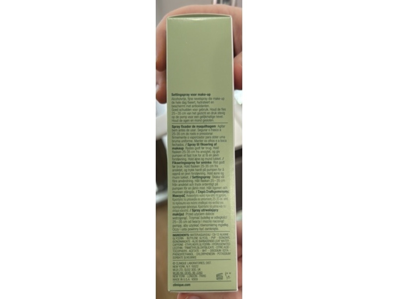 Clinique Set The Day Makeup Setting Spray, 3.2 fl oz/97 mL