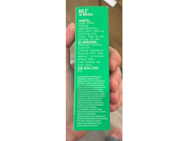 Pareva Hydrabond Primer, RH5.5, 1 fl oz/30 mL