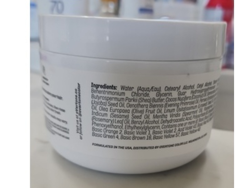 Overtone Pastel Purple Coloring Conditioner, 8 fl oz/237 mL