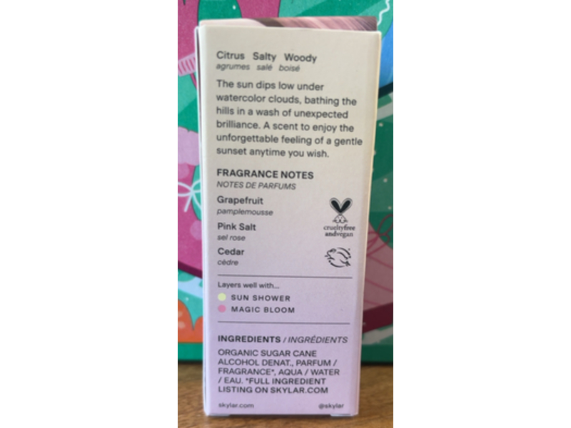 Skylar Eau De Parfum, Pink Canyon, 0.16 fl oz/5 mL