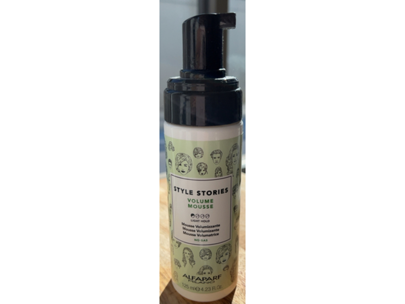 Alfaparf Milano Style Stories Volume Mousse, Light Hold, 4.23 fl oz/125 mL