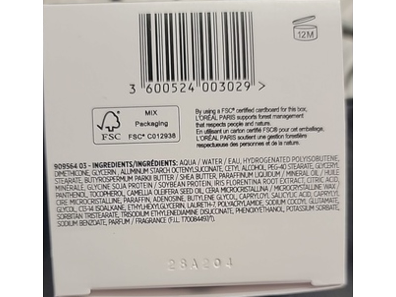 L'Oreal Paris Wrinkle Expert Night Cream, 65+ Multi-Vitamins, 50 mL
