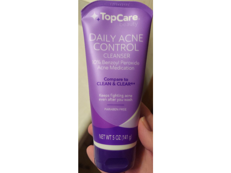 TopCare Beauty Daily Acne Control Cleanser, 5 oz/141 g