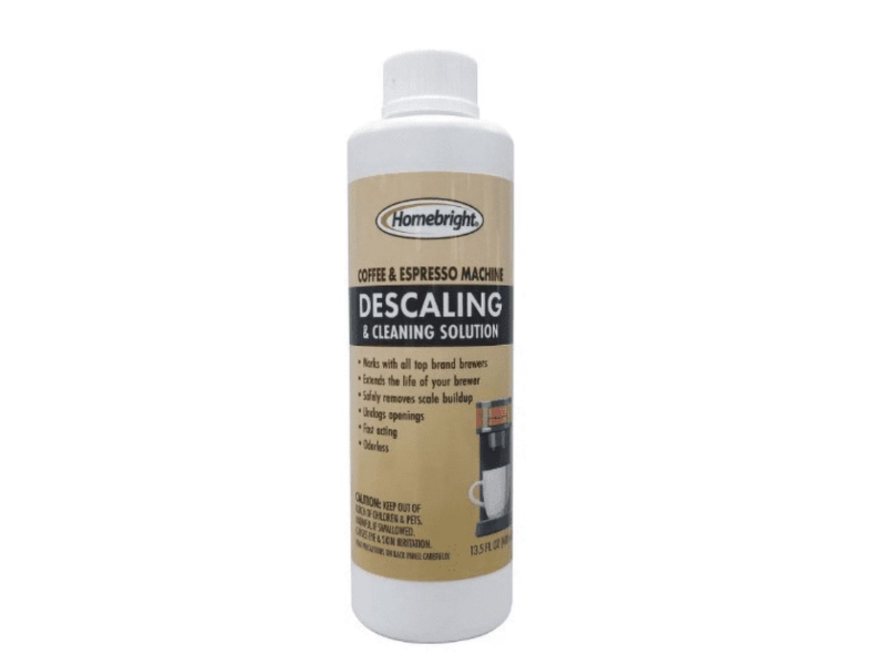Homebright Coffee & Espresso Machine Descaling & Cleaning Solution, 13.5 fl oz/400 mL