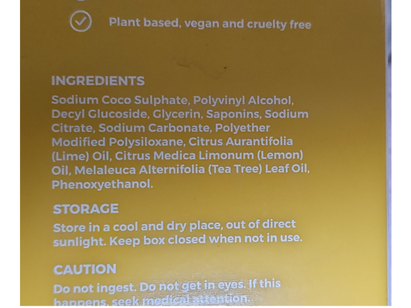 Lucent Globe Ultra Concentrate Dishwashing Detergent Sheet, Fresh Lemon, 80 Loads