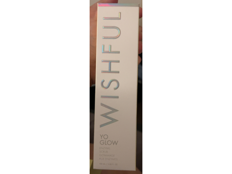 Wishful Yo Glow Enzyme Scrub, 3.38 fl oz/100 mL
