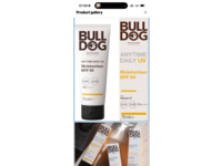 Bull Dog Skincare Anytime Daily UV Moisturiser, SPF 50 PA++++, Vitamin E , 75 mL - thumbnail 2