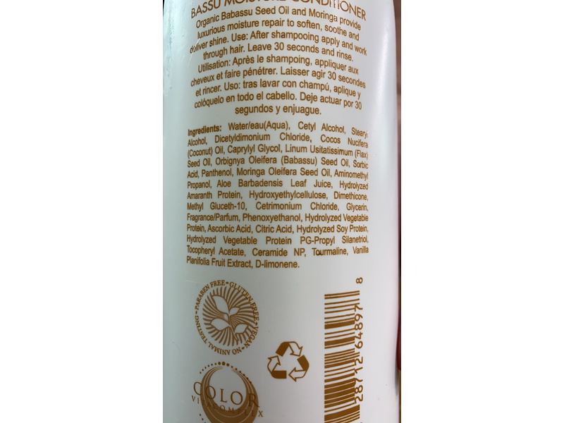 Surface Hair Bassu Moisture Conditioner, 33.8 fl oz/999 mL