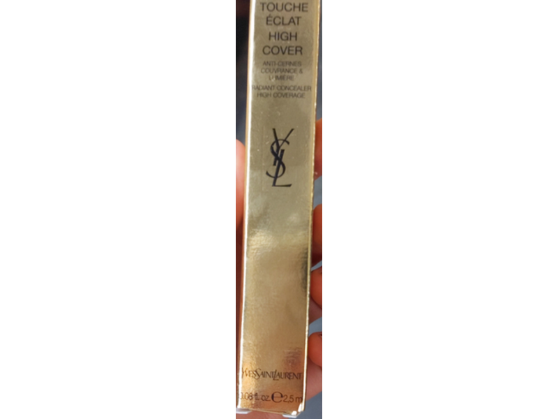 Yves Saint Laurent Touche Eclat High Cover Concealer, Porcelaine, 0.08 fl oz/2.5 mL