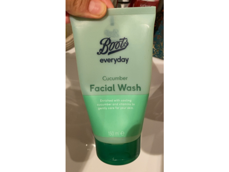 Boots Everyday Facial Wash, Cucumber, 150 mL