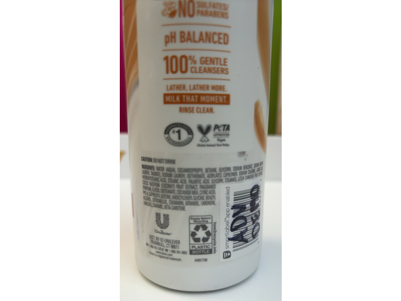 Dove Body Wash, Coconut & Sugar Lychee, 17.5 fl oz