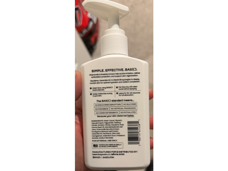 BASED Daily Facial Moisturizer, 6.8 fl oz/200 mL