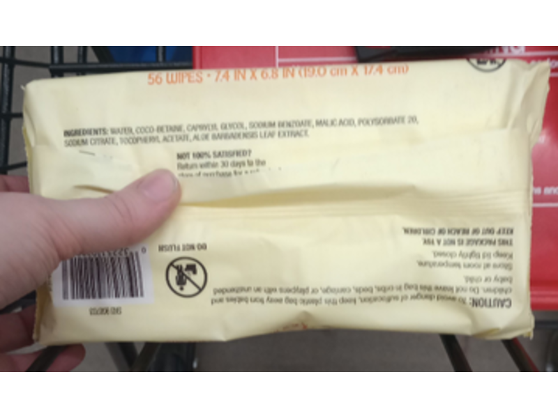 Kidgets Sensitive Baby Wipes, 56 Count