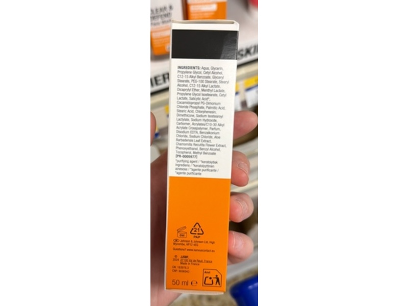 Neutrogena Clear & Defend Moisturiser, 0.5% Salicylic Acid, 50 mL