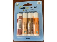 Mild By Nature Sierra Bees Organic Lip Balm Variety Pack, Pack Of 4 - thumbnail 2