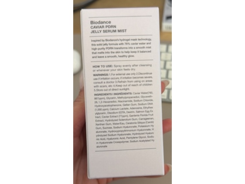 Biodance Caviar Jelly Serum Mist, 1.69 fl oz/50 mL