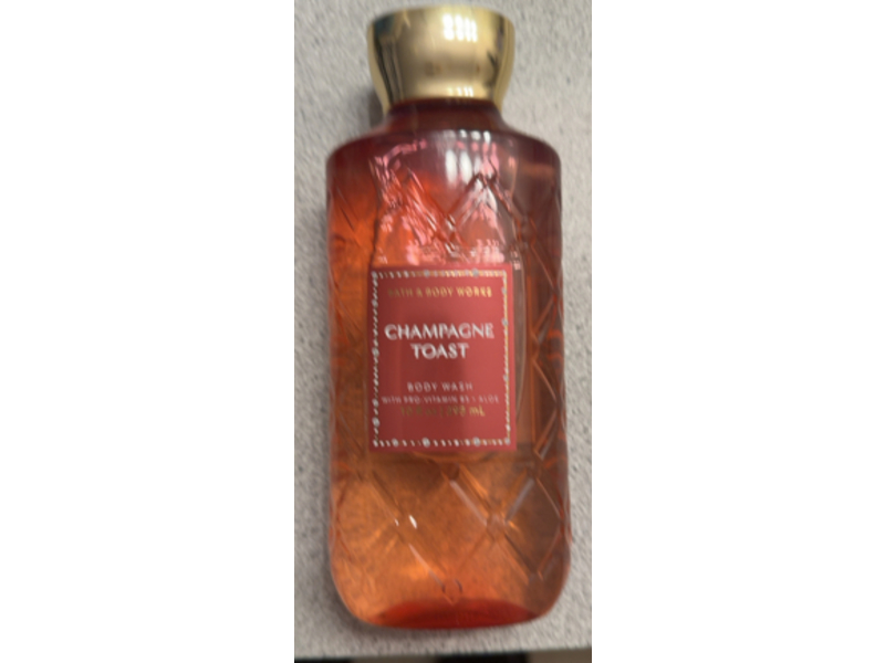 Bath & Body Works Champagne Toast Body Wash, Pro-Vitamin B5 + Aloe, 10 fl oz/295 mL
