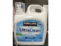 Kirkland Signature Ultra Clean Laundry Detergent, Free & Clear, 156 Loads, 194 fl oz/5.73 L - Image 3