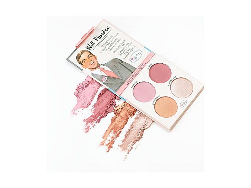 the Balm Will Powder Blush Quad, 0.35 oz/10 g