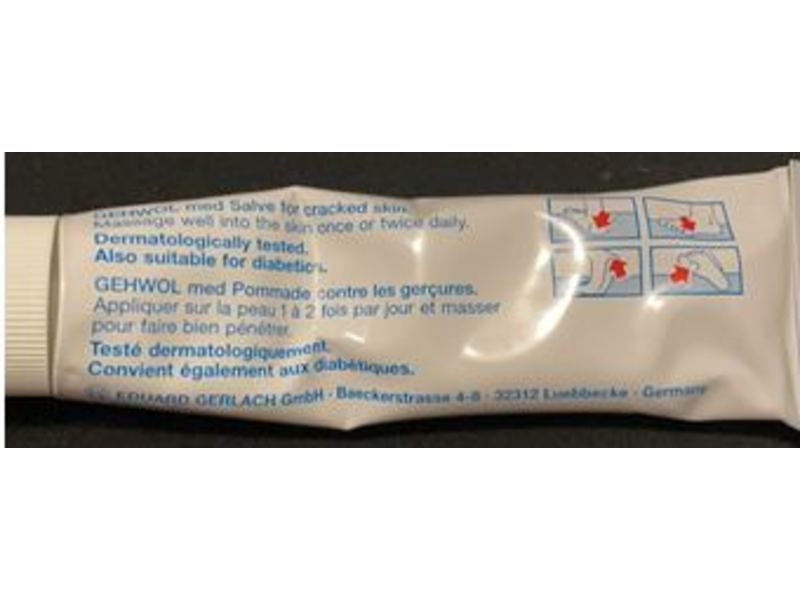 Gehwol Med Salve For Cracked Skin