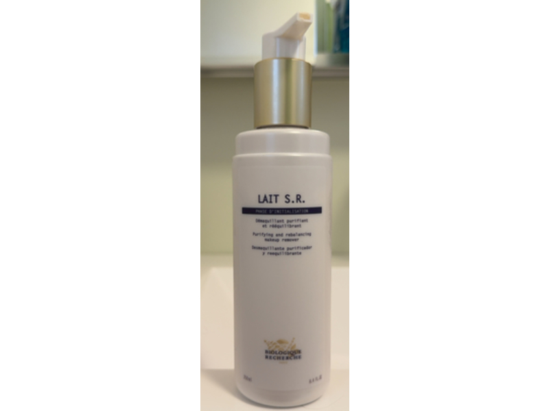Biologique Recherche Lait S.R. Purifying & Balancing Makeup Remover, 8.4 fl oz/250 mL