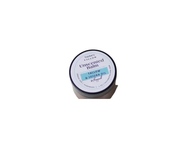 Taylor’s Tallow Whipped Unscented Balm, 2 oz