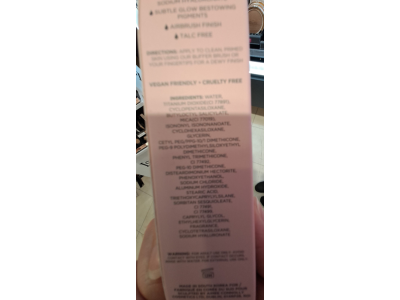 Sculpted Second Skin Light Plus Foundation, 3.5, SPF 50, 1.13 fl oz/32 mL