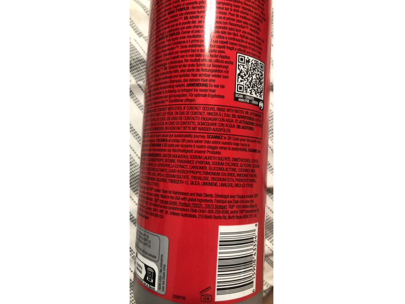 Bed Head TIGI Ressu Rection Shampoo, 25.36 fl oz/750 mL