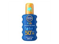 Nivea Sun Kids Protect & Care 5 In 1 UV Protection, SPF 50+, 200 mL - thumbnail 1