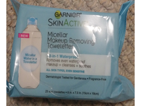 Garnier SkinActive Micellar Waterproof Remover Wipes, 25 count - thumbnail 2