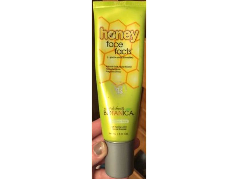 Swedish Beauty Honey Face Facts Tanning Lotion, 3 fl oz/89 mL