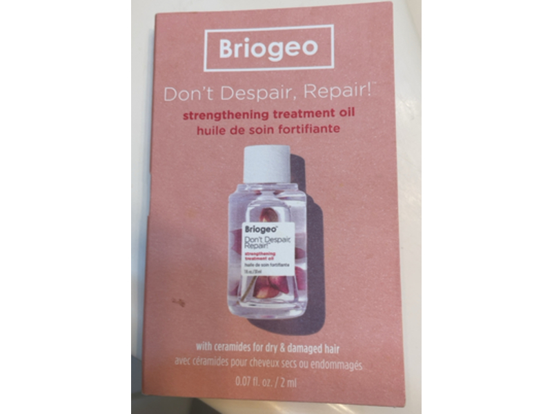 Briogeo Don't Despair Repair Strengthening Treatment oil, 0.07 fl oz/2 mL