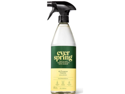 Ever Spring Wood Surface Cleaner, Lemon & Mint, 28 fl oz/828 mL