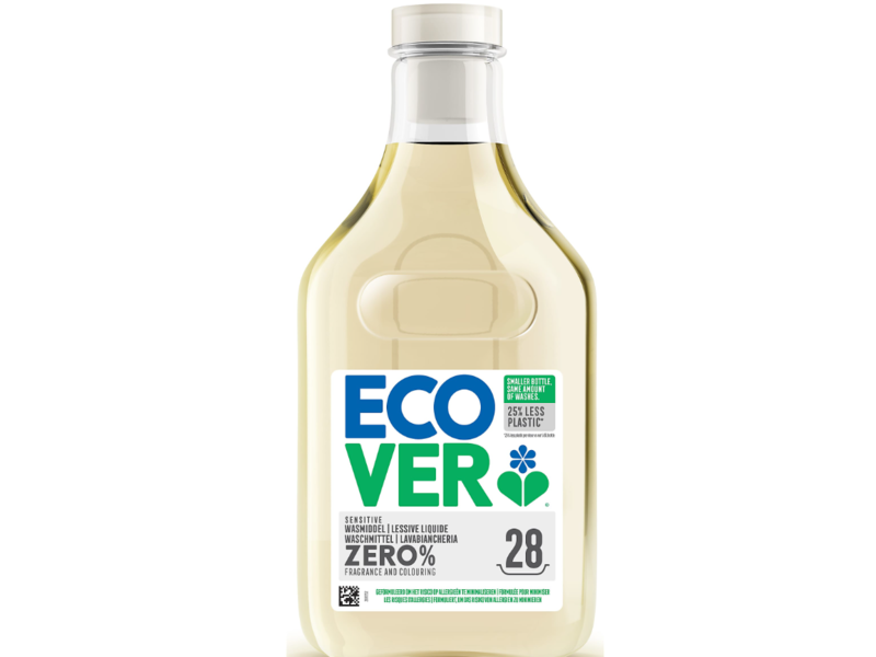 EcoVer Senstive Wasmiddel Lessive Liquide, 1 L, 28 Washes
