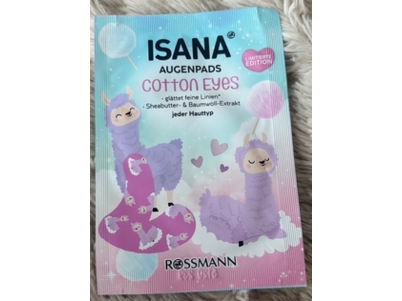 Rossmann Isana Cotton Eyes Eye Pads, 1 Pair