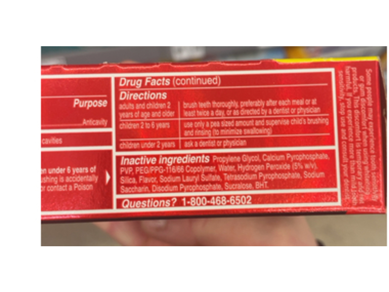 Colgate Visibly Whiter Teeth Toothpaste, Optic White, 3 oz/85 g, Pack Of 2