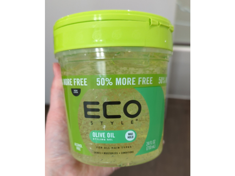 Eco Style Styling Gel, Olive Oil, 24 fl oz/710 mL