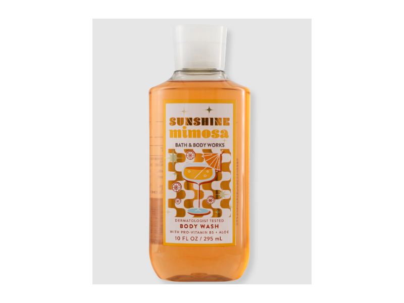 Bath & Body Works Body Wash, Sunshine Mimosa, 10 fl oz/295 mL