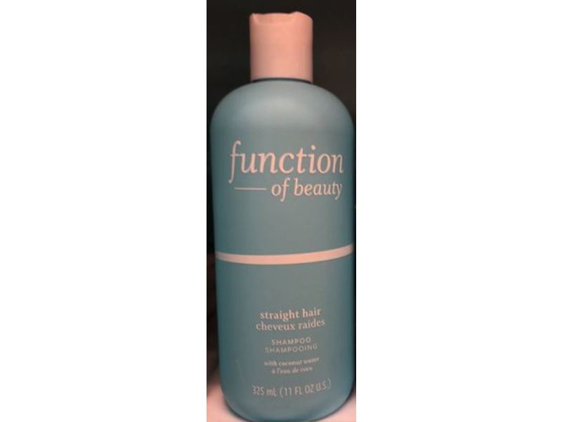 Function Of Beauty Straight Hair Shampoo, 11 fl oz/325 mL