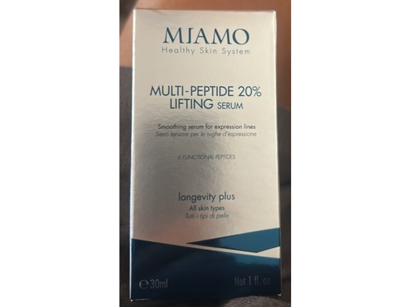 Miamo Lifting Serum, Multi-Peptide 20%, 1 fl oz/30 mL