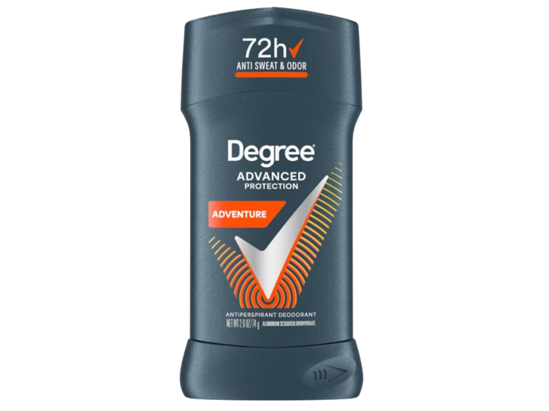 Degree Advanced Protection Antiperspirant Deodorant, Adventure, 2.6 oz/74 g, Pack Of 5