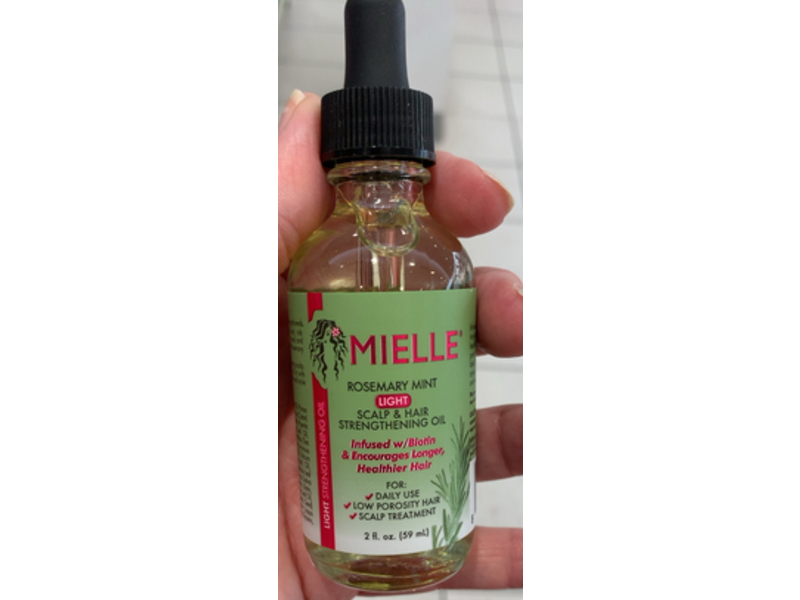 Mielle Scalp & Hair Strengthening Oil, Rosemary Mint, 2 fl oz