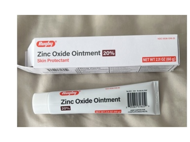Rugby Zinc Oxide Ointment 20%, 2.11 oz/60 g