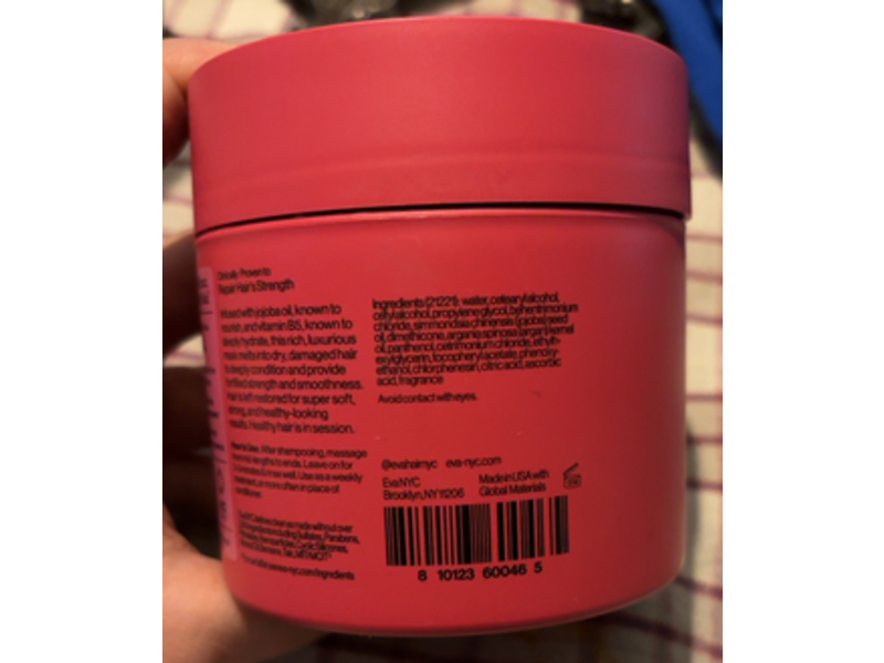 Eva.Nyc Therapy Session Deep Conditioning Hair Mask, 13.5 fl oz/400 mL