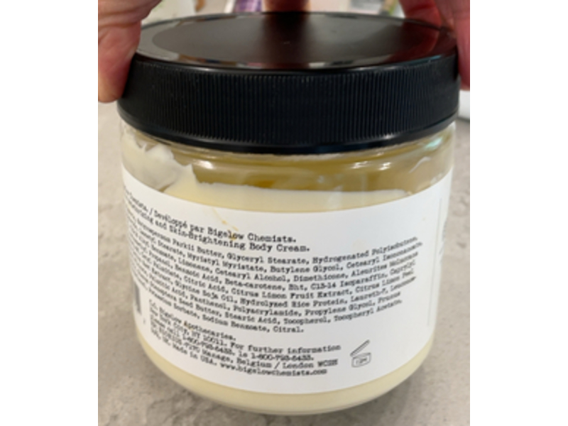 C.O. Bigelow Body Cream, Lemon, 32 fl oz/907 g