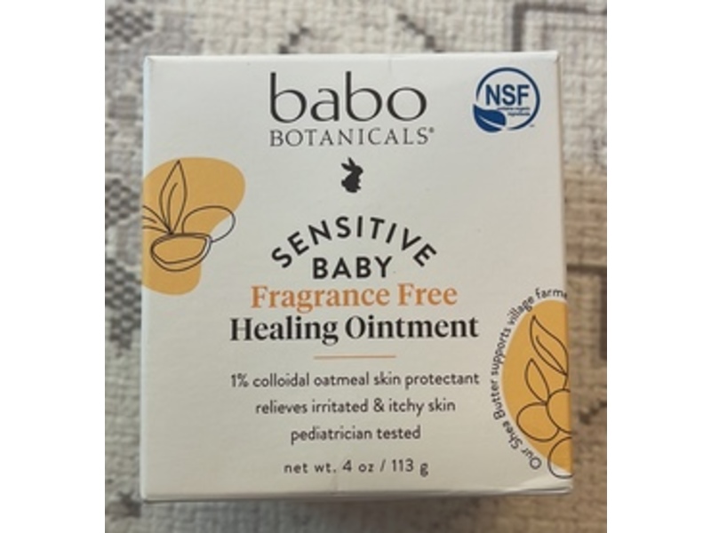Babo Botanicals Sensitive Baby Healing Ointment, 4 oz/113 g