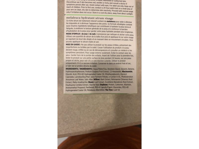 Danielle Creations Facial Serum, Tea Tree, 1.7 fl oz/80 mL